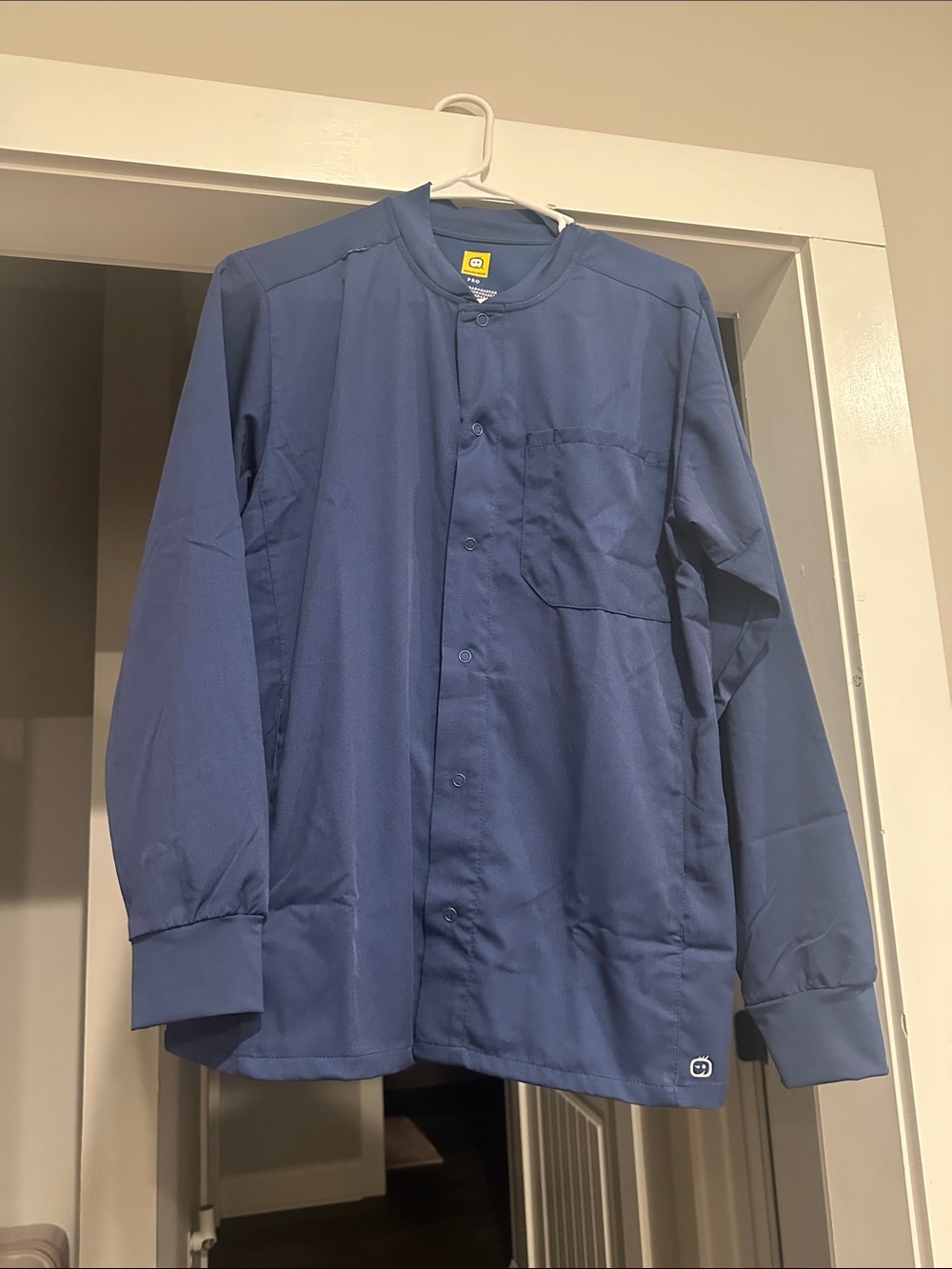 WonderWink Women’s Navy Lightweight Work Shirt Jacket